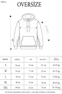 Kadın Kapüşonlu Kanguru Cepli 3 İplik Pamuklu Düz Hoodie Sweatshirt - Beyaz
