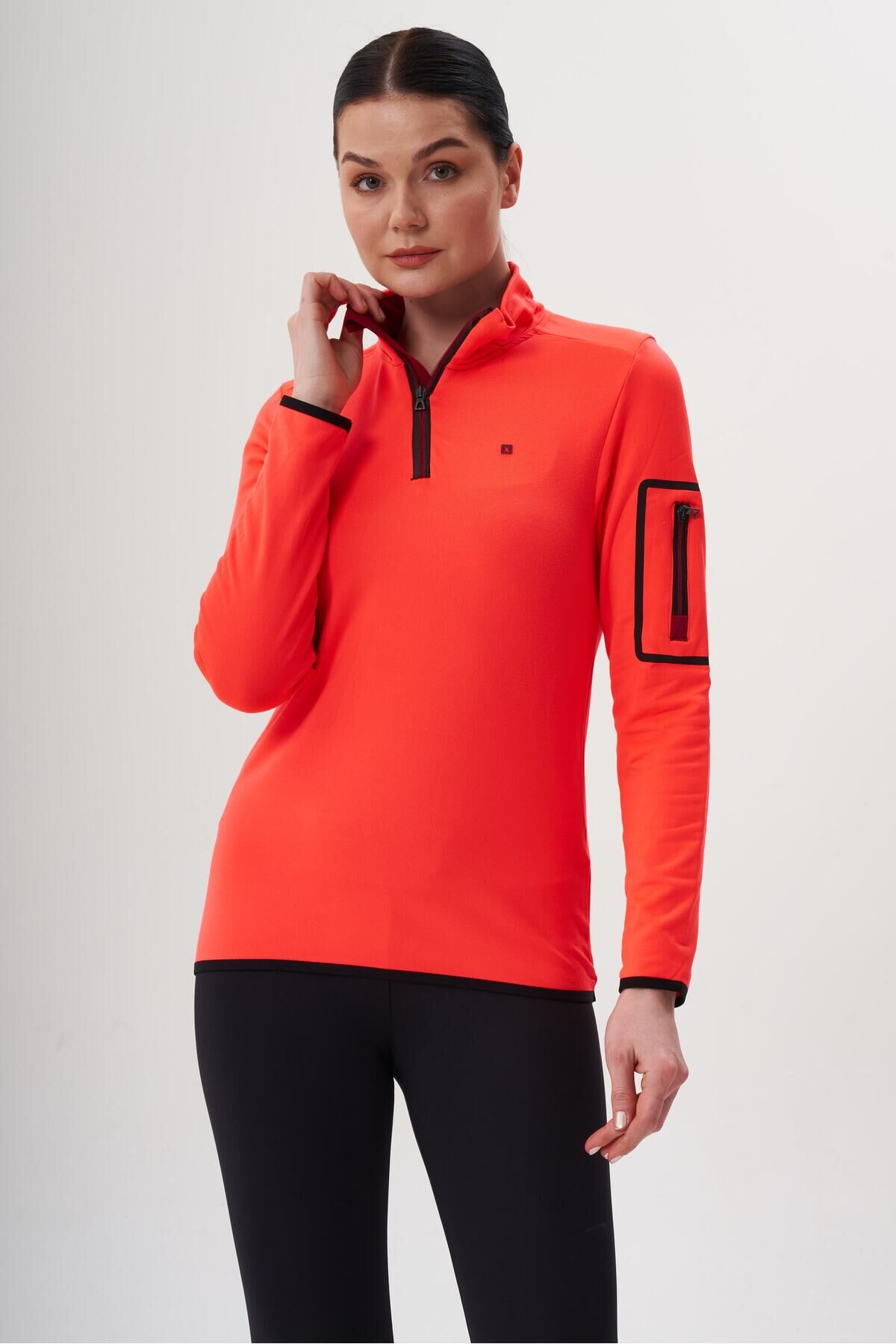 Kadın Sweatshirt 2056 Mavi - XL