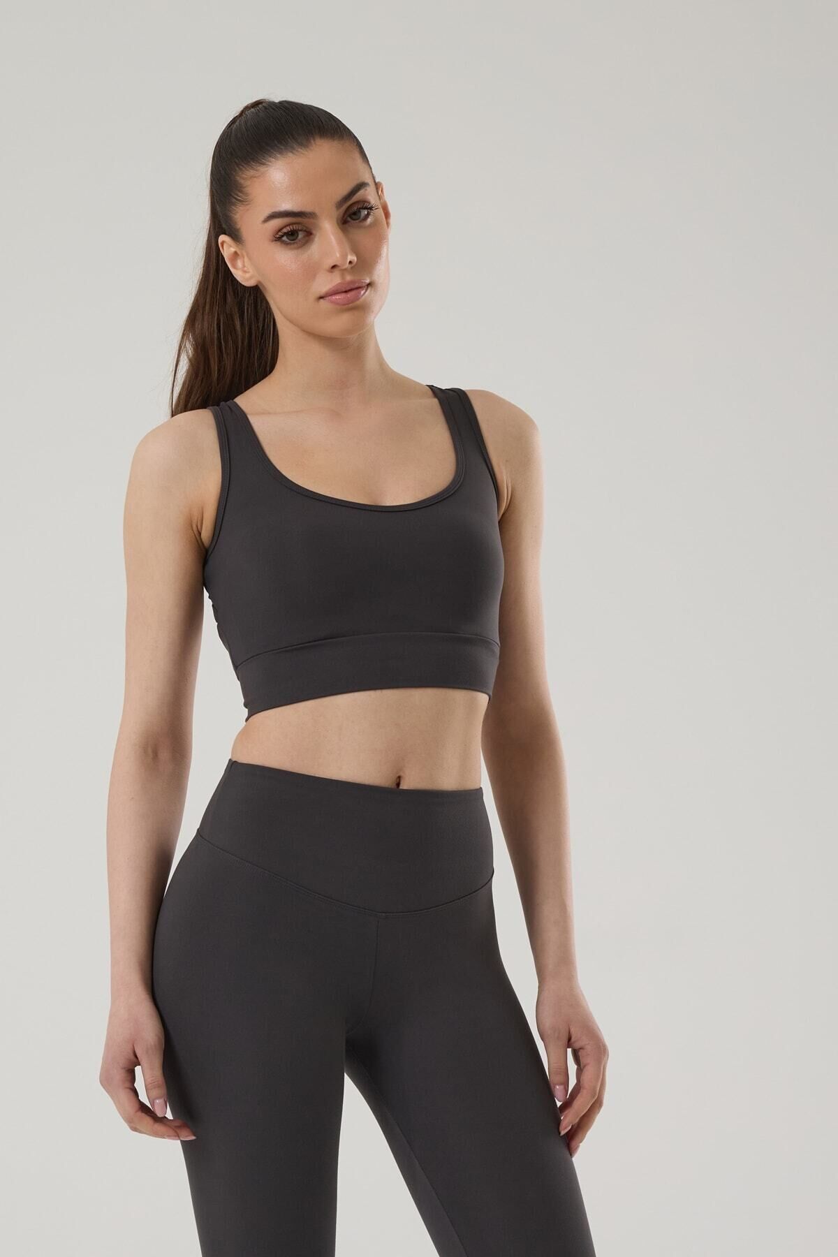 Kadın Spor Büstiyer 4009 Gri - L