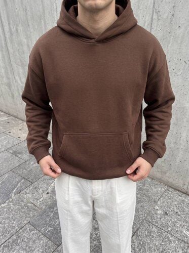 Erkek Kapüşonlu Sweatshirt