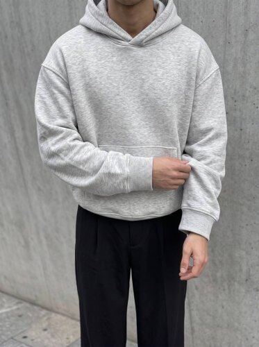 Erkek Kapüşonlu Sweatshirt