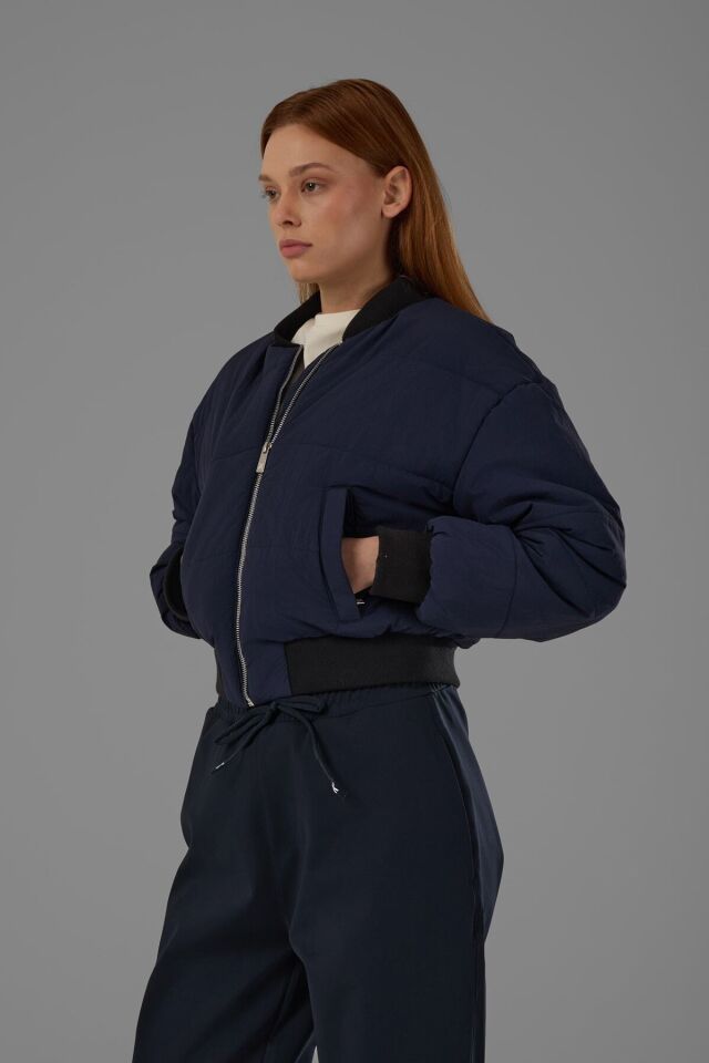 Kadın Ceket 2521035 Lacivert Lacivert - XL