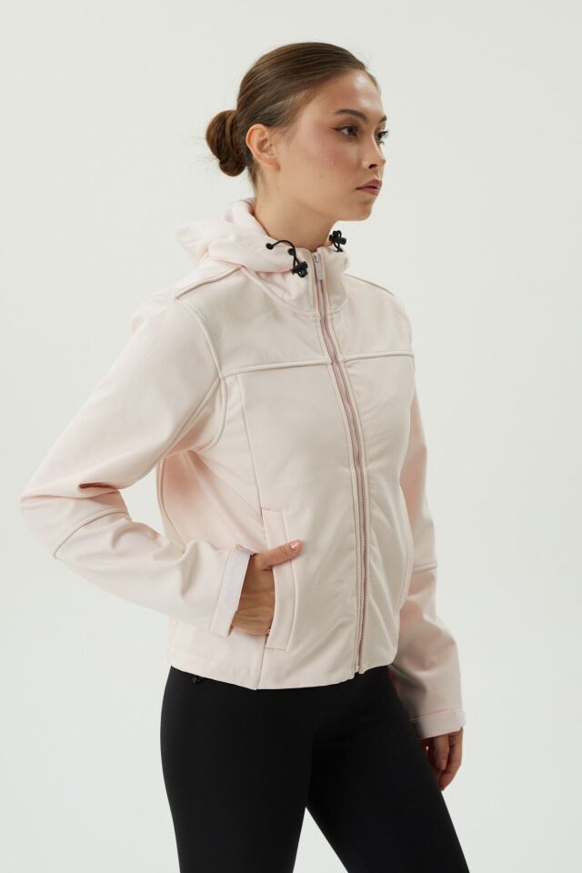 Kadın Softshell Mont 2421192 Pembe Pembe - L