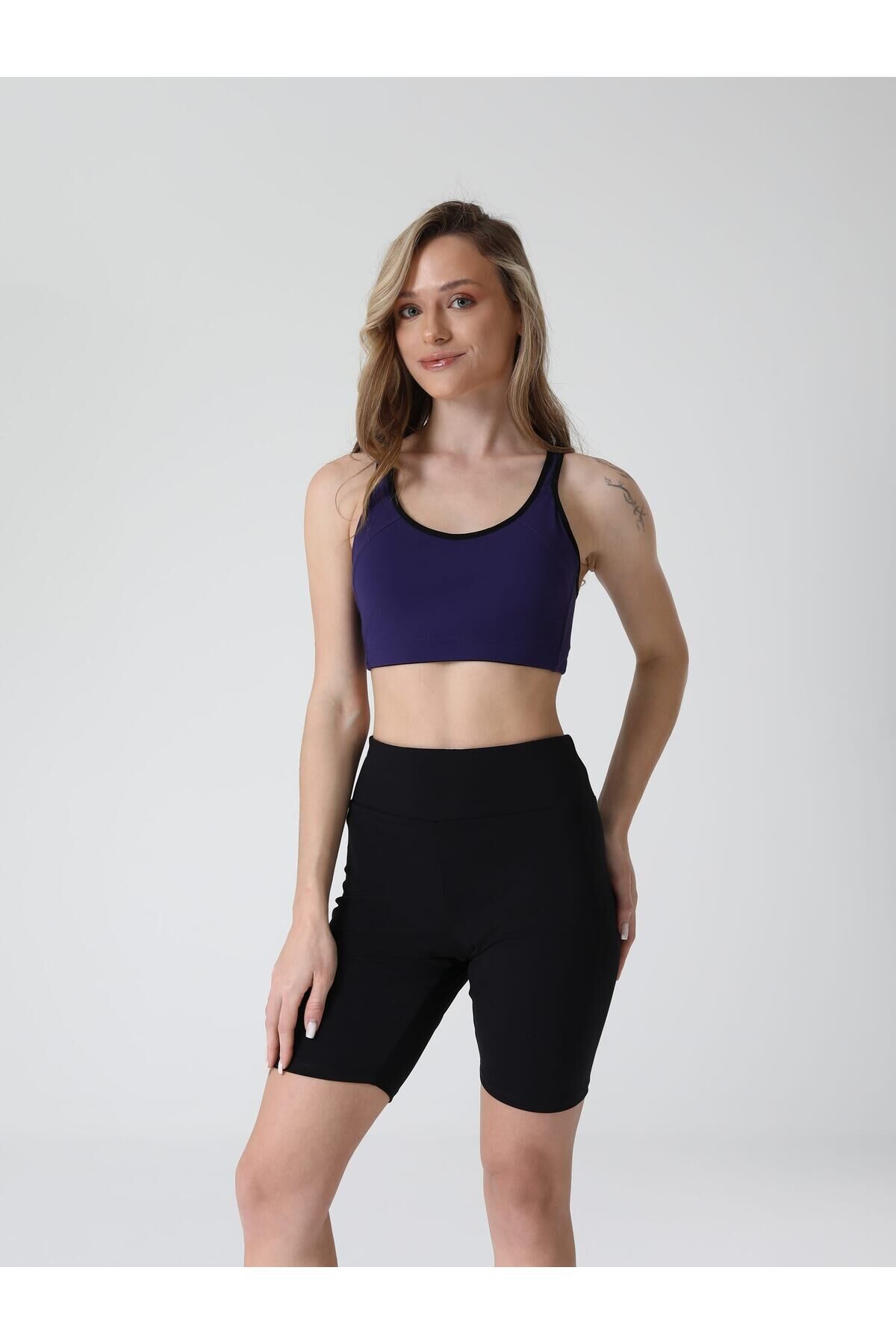 Kadın Spor Büstiyer 1622171 Lacivert - M