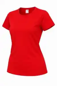 Kız Çocuk Basic Bisiklet Yaka Kısa Kollu Slim Fit Yazlık Tişört