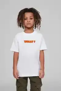 Çocuk Unisex Baskılı T-Shirt - Beyaz