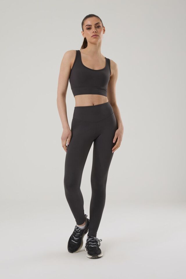 KADIN SPOR TAYT 4022 Antrasit - XL