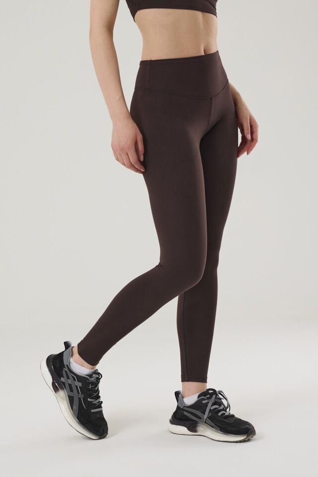 KADIN SPOR TAYT 4022 Kahverengi - XS