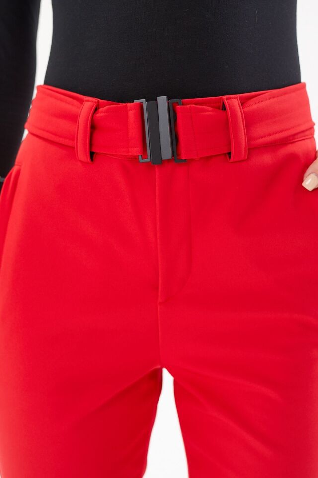 KADIN SOFTHELL PANTOLON 2423026 Kırmızı - L