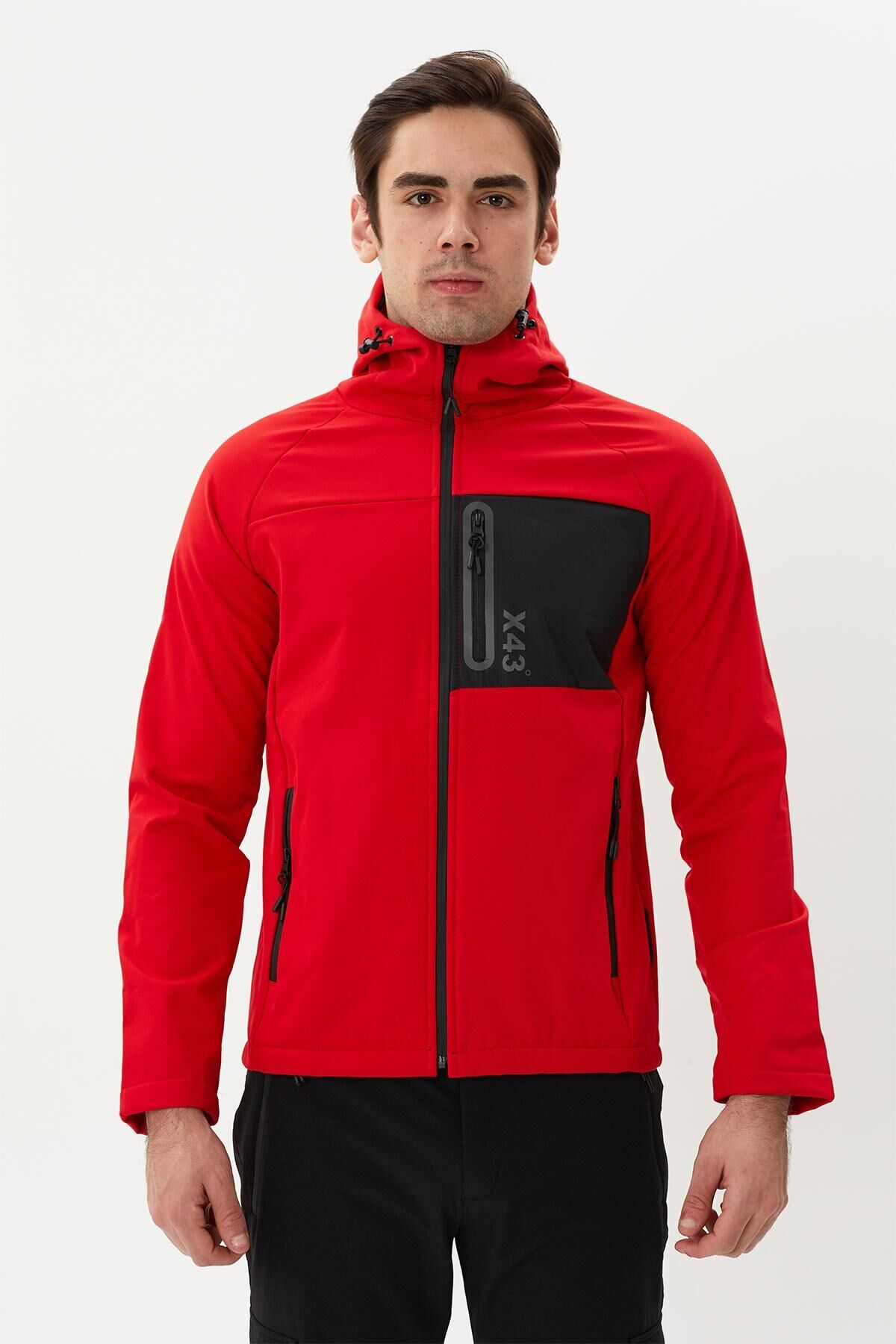 ERKEK KIRMIZI SOFTSHELL MONT 2011120-657 657-RED - L