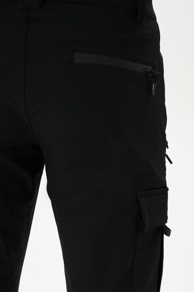 ERKEK SOFTSHELL PANTOLON 2313009 010-BLACK - M