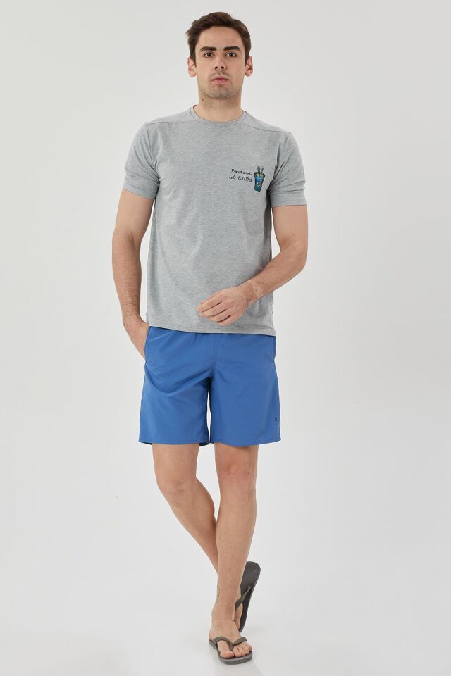 ERKEK DENİZ ŞORTU 1315021 412-BLUE - L
