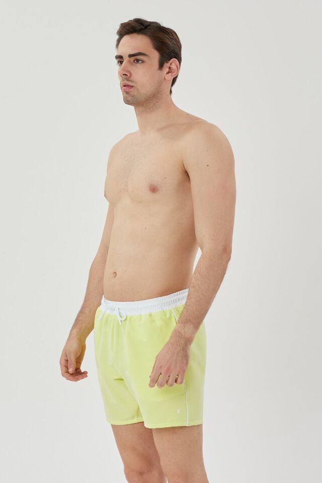 ERKEK DENİZ ŞORTU 1215078 741-YELLOW - L