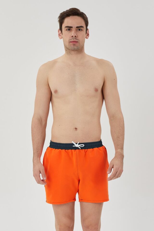 ERKEK DENİZ ŞORTU 1215078 815-ORANGE - M