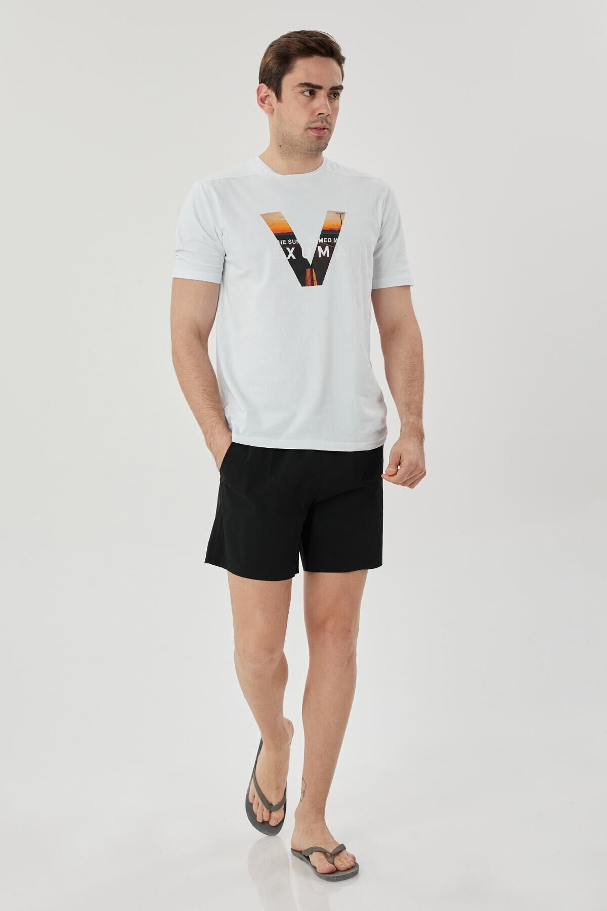 ERKEK DENİZ ŞORTU 1315024 010-BLACK - M