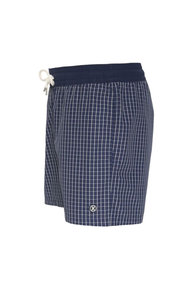 ERKEK BASKILI DENİZ ŞORTU 1415025 416-NAVY PRINT - L