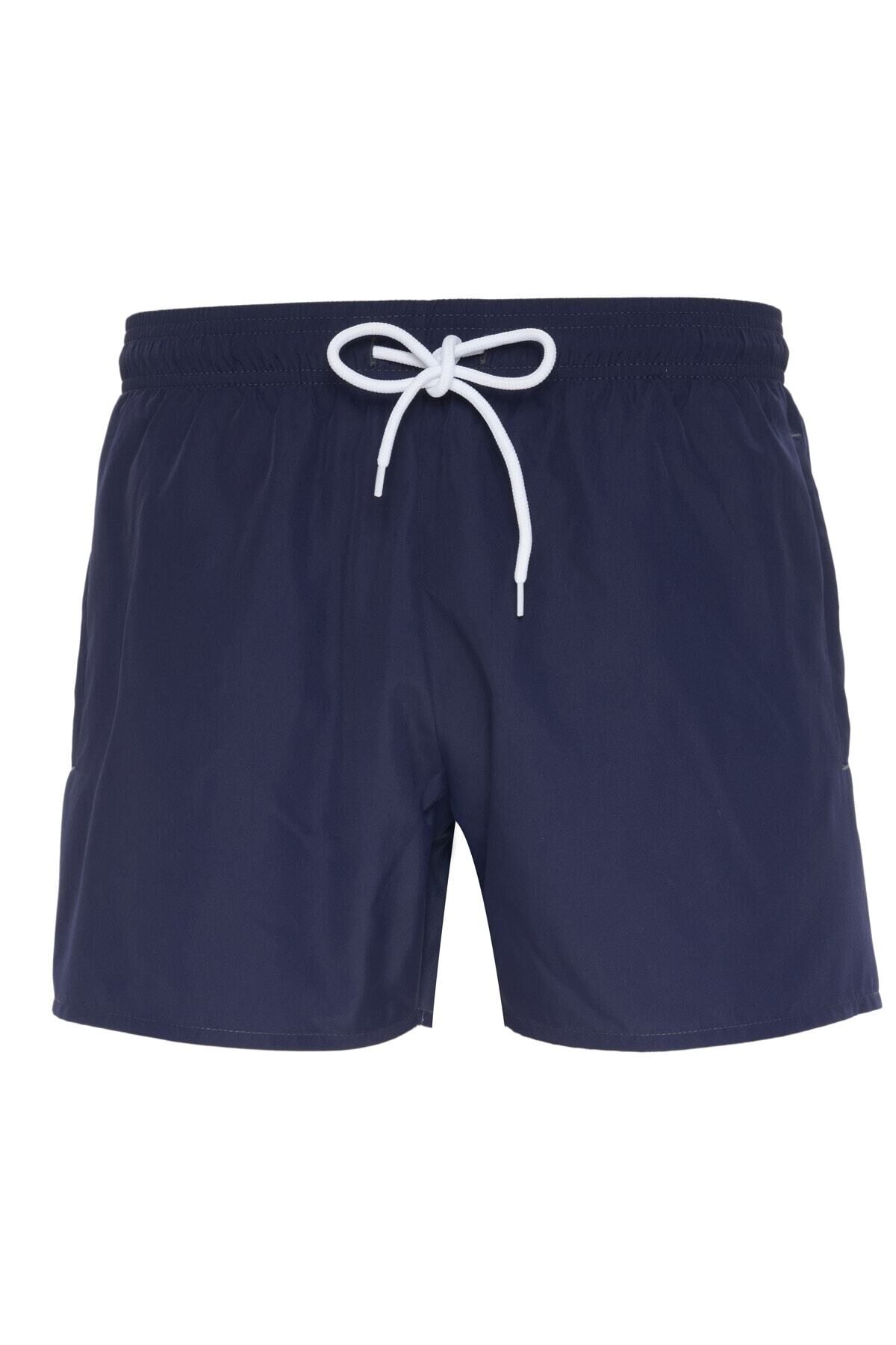 ERKEK LACİVERT DENİZ ŞORTU 1015031-410 NAVY - S