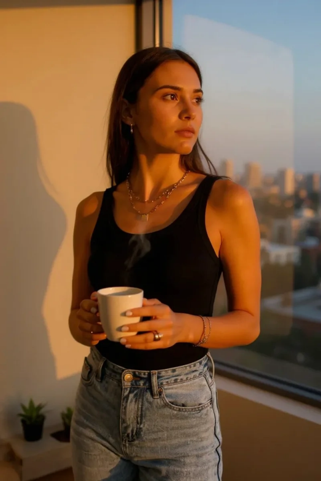 Kadın Siyah Kolsuz Kalın Askılı Uzun Crop Top Bluz & Atlet – Şık, Rahat ve Kolay Kombinlenebilir