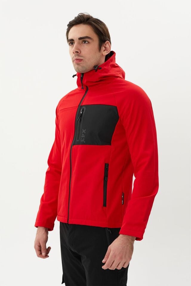 ERKEK KIRMIZI SOFTSHELL MONT 2011120-657