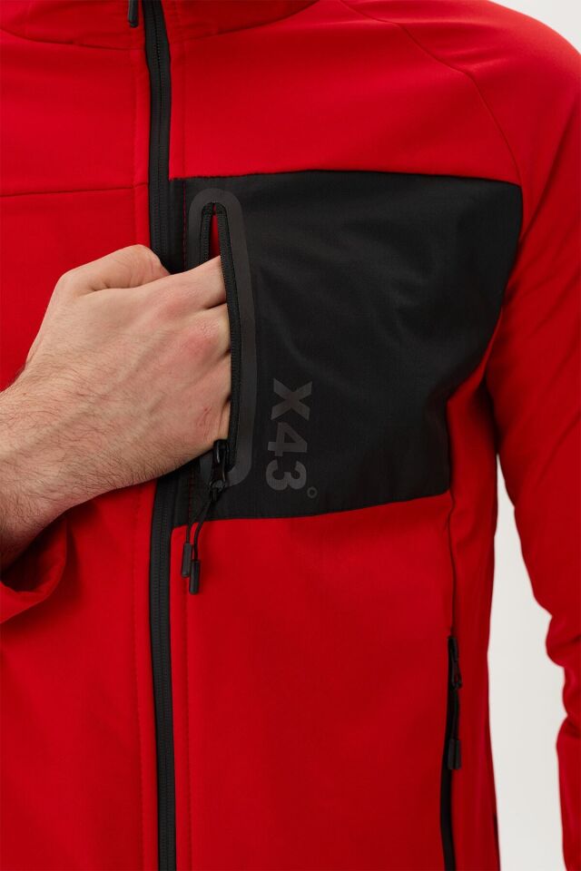 ERKEK KIRMIZI SOFTSHELL MONT 2011120-657