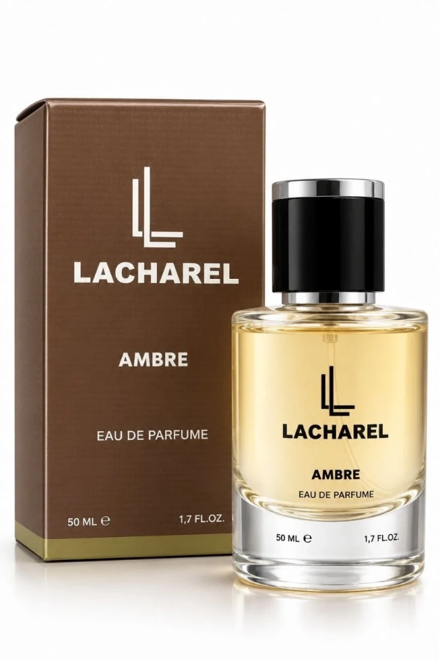 LACHAREL Ambre Eau De Parfum 50 ML Vanilyalı Amber ve Sıcak Baharatlı Parfüm