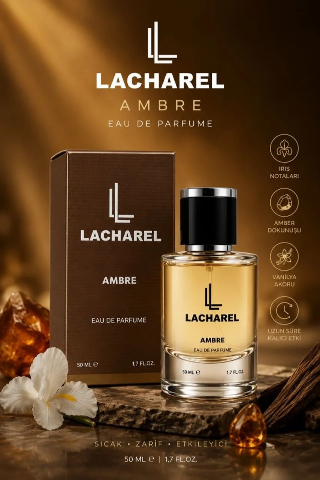 LACHAREL One ve Ambre 2'li Kadın Parfüm Seti Eau De Parfum 2x50 ML