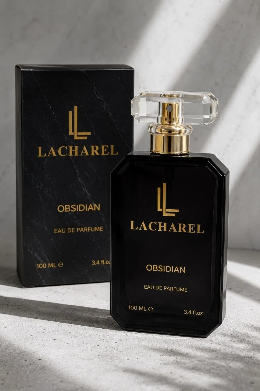 LACHAREL Obsidian Kadın Eau De Parfum 100 ML Siyah Orkide Amber Baharatlı Odunsu Parfüm