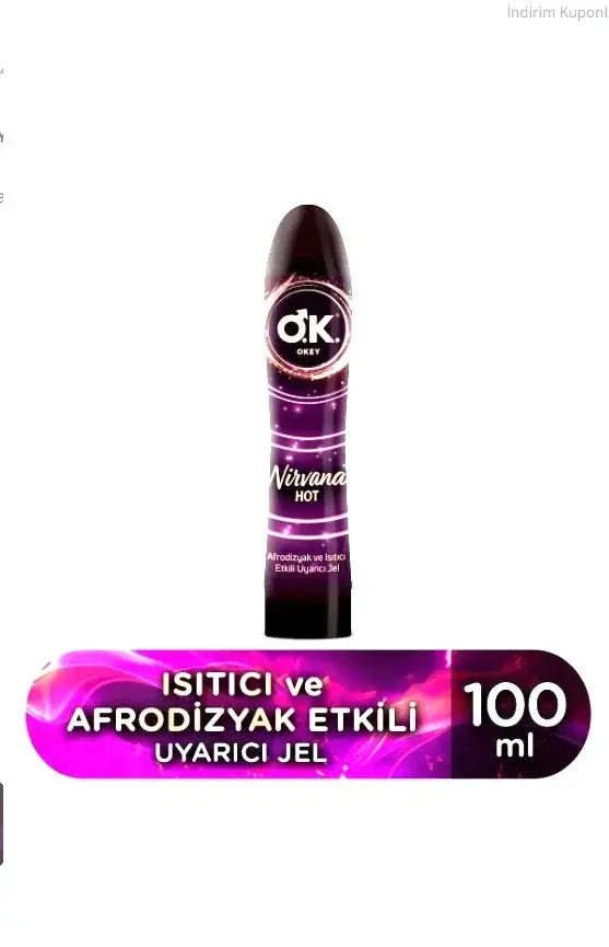 Okey Nirvana Uyarıcı Kayganlaştırıcı Jel 100 Ml