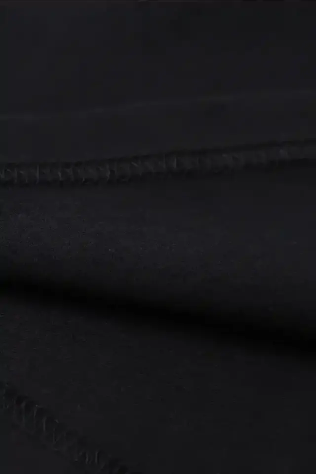 Erkek Baskılı T-Shirt Kısa Kol Bisiklet Yaka Regular Fit Rahat Kalıp Tişört - Siyah