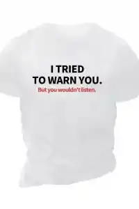 Erkek Baskılı T-Shirt Kısa Kol Bisiklet Yaka Regular Fit Rahat Kalıp Günlük Tişört - Beyaz