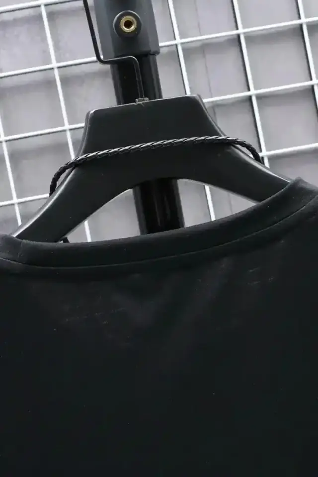 Erkek Tişört FUTRE Baskılı Kısa Kol Bisiklet Yaka T-shirt - Siyah